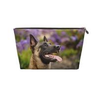 Malinois Belga Mascotas Perros Malinois Belga, Bolsa de Maquillaje Bolsa de cosméticos Bolsa de artículos de tocador de Viaje portátil Bolsa de artículos de tocador