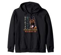 Malinois Belga Porque los pastores alemanes también Necesitan héroes Sudadera con Capucha