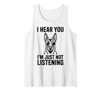 Malinois Divertido Belga Malinois Camiseta sin Mangas