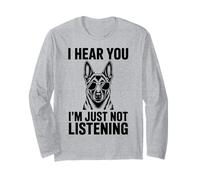 Malinois Divertido Belga Malinois Manga Larga