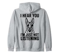 Malinois Divertido Belga Malinois Sudadera con Capucha