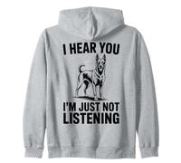 Malinois Divertido Belga Malinois Sudadera con Capucha