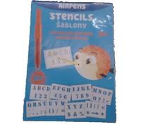 Malinos 300998 Blanco - Plantilla de letras (Plantilla de letras/números/símbolos, Niños, Blanco, 8 pieza(s))