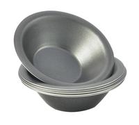 Mali's 43027 - Moldes para pasteis de nata, 6 moldes de aluminio, 5 cm de diámetro x 1,5 cm