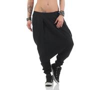 Malito básico Pantalones Bombacho Pantalones Anchos 91086 Mujer Talla Única