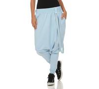 Malito básico Pantalones Bombacho Pantalones Anchos 91086 Mujer Talla Única