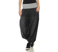 Malito Mujer Pantalones Bombacho Mezclilla Pantalones Anchos Talla Única 6258