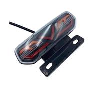 MALIYAE Luces Traseras De Motocicleta LED Luz Freno Trasera ATV Indicador Dirección Giro Parada Luz Trasera