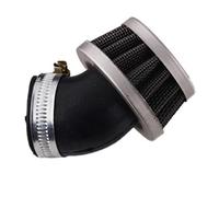 MALIYAE Motorcycle Air Filters 28mm 32mm 35mm 38mm 42mm Universal ATV Straight Curved Right Air Filter Cleaner Moto Filtro Aire(Curved 42mm)