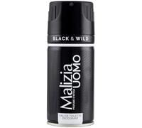 Malizia Uomo Black and Wild Desodorante, 150 ml