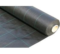 Malla Antihierbas contra Maleza y Malas Hierbas, para el Huerto, Estable a Rayos UV y Permeable (3 × 100 m, Negro)