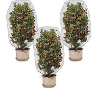 Malla Antiinsectos,Red de Protección contra Insectos, 3PCS Malla Antiinsectos con Cordón, Red Anti Insectos Proteger Flores y Frutas de Una Variedad de Plagas 1.5X1M