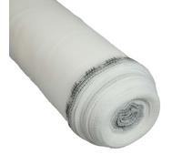 Malla blanca para Protección de Andamios 3,07x50 m - Calidad Profesional TECPLAST 50EC - Protección para obras de construcción