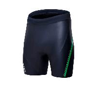 Malla corta Zone3 Buoyancy Shorts 3/2 mm Negro Verde, Talla S