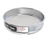 Malla cromada del acero inoxidable de la capa doble del tamiz de la prueba de los 20cm para el laboratorio, de la comida y de los usos farmacéuticos Opciones de la malla de 4 a 600 (malla 30)