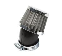 Malla de Acero Sport Filtro de Aire, maxtuned, para 17,5 mm carburador (acodado 45 °, 35 mm Conector Alcance)
