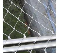 Malla de Alambre de Acero Inoxidable 304, Cable Flexible, Cuerda de Alambre, Malla Tipo X, Red for jaulas de Aves de Corral, Red anticaídas for Gran altitud, Cerca for jardín, Granja, Campo de fútbol