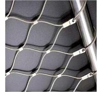 Malla de Alambre de Acero Inoxidable 304, Cable Flexible for Vallas, Balcones, escaleras, Malla de protección (tamaño: L2,8 x W2 m)