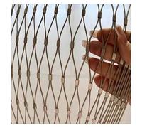 Malla de alambre de acero inoxidable de 3 cm x 1,2 mm, rejilla de cable multiusos, duradera, 0,8 x 11 m, red de metal para vallas, jardín y recinto de animales