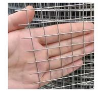 Malla de Alambre de Acero Inoxidable para Aves de Corral, 1 cm/0,6 mm, para jardín, Duradera, 0,8 x 25 m, para paisajismo, Red metálica Resistente para protección del GAN