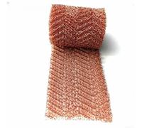 Malla de alambre de cobre puro, onda electromagnética flexible que protege la tela para el bloqueo de la señal, barrera resistente a la intemperie para los huecos de las rejillas de ventilación de los