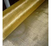malla de alambre de cobre tejido de filtro, Malla de alambre de cobre, malla 10-200, filtro de alambre de cobre de 1 x 1 m, protección electromagnética, tela de relleno for bricolaje(Brass 1x1m,20 mes