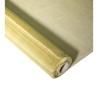 Malla de alambre de latón - Malla 120, 45 x 100 cm (17,7 x 39,36 pulgadas) for filtración, decoración y proyectos de bricolaje(40mesh)