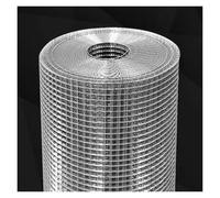 Malla de alambre soldada de acero inoxidable 304 de 1 cm/0,8 mm, protección de plantas, valla de seguridad para balcón, valla de jardín de 0,7 x 28 m