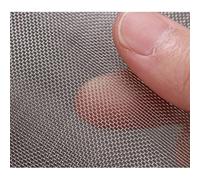 Malla de alambre tejida de acero inoxidable 304, malla fina de 40 hilos para ventanas, rollo de malla de seguridad de repuesto para armarios de balcón y porche 1x10m