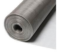 Malla de alambre tejida de acero inoxidable Malla de alambre de acero inoxidable de malla 10, malla tejida de metal que nunca se oxida Pantalla a prueba de jardín con orificio de 2 mm, red para jaula,