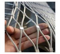 Malla de Barandilla Cable Flexible Resistente A los Golpes Malla Seguridad