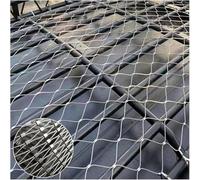 Malla de Cuerda de Acero Inoxidable 304 for Balcones Malla de Cuerda de Acero Inoxidable Flexible Red de Seguridad Valla de Escalera de jardín (tamaño: L1.2xW2m)