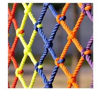 Malla de cuerda, red decorativa nailon tejida a mano, redes protectoras, malla 3 cm for escaleras varios colores, anticaída for balcones 6 mm grosor, for niños(2x5m)