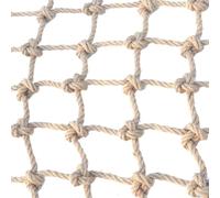 Malla de escalada Red de escalada, red de cuerda de cáñamo, red de montañismo, red de seguridad for escalera de cuerda, utilizada for decoración de vallas panorámicas Malla divisoria tejida malla para