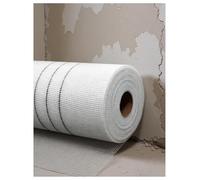 Malla de Fibra de Vidrio tejido de yeso interior resistente Parche de estuco en rollo de malla de fibra de vidrio de W-100 cm for parche de costura de hormigón(5.5 mm/1 x 50 Meters)