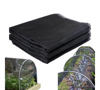 Malla de jardín | Cubierta de sombreado negro | Red de jardín | Para proteger plantas como tomates, arándanos, fresas, arbustos y de animales, pájaros y ardillas