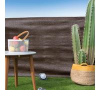 Malla DE OCULTACIÓN RECYNET Basic 70 GR MARRÓN NORTENE 1.5X50 M