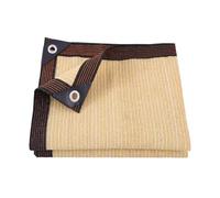 Malla de Sombra Resistente con Ojales Reforzados, 1 2 3 4 5 6 7 8 9 10 12 15 m, 85% de protección Solar para Patio, Porche, balcón o jardín. Malla de privacidad para Sombra(Beige,15 x 14m)