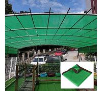 Malla De Sombreo Para Pérgolas,Tela De Sombra Verde, Red De Sombra Protección Solar,Toldo,Lona De Malla Sombreadora Con Ojales 1/2/3/4/5/6/7/8/9m,Vela De Sombra Rectangular,Green-3x3m(9.8*9.8ft)
