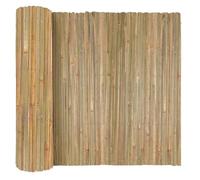 Malla de sombreo Valla de Protección Bambú Natural 100x300cm - 1x3 Metros Visual y Viento de Caña Balcones Terrazas y Jardín - Robusto Biombo de Bambú Resistente a la Intemperie