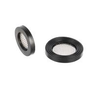 Malla filtrante, Junta plana de goma 19 mm y 24 con filtro malla 40, arandela sellado for grifo, conector rosca hembra 1/2" 3/4" (20 unidades)(19mm 01)