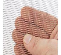Malla fina tejida de cobre, Malla de alambre de cobre y latón, malla de cobre, malla de blindaje electromagnético, tela filtrante, malla de alambre de cobre(20mesh 39.3x39.3inch)