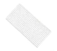 Malla Grill Rectangular 304 para Camping Exterior | para acero 304 antióxido, soldadura reforzada, temperatura, 40x20cm, uso duradero(20x40cm)