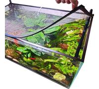 Malla magnética para Acuario, Cubierta de Red antisaltos para Proteger a los Peces Que saltan Fuera de la pecera