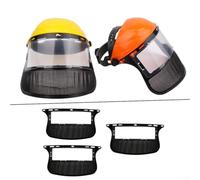 Malla Metálica Casco 39cm Desbrozadora Malla Metálica Casco 39cm | Metal para denso, reforzado, bloquea para grava, visión clara, 39x20cm estándar