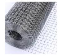 malla metalica Cerca de alambre de acero galvanizado malla soldada con autógena de la pulgada del alambre 1X17 ideal for los recintos animales, protección del alambre de la jaula