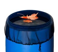 Malla para barril de lluvia, 80/95/100 cm de diámetro con banda elástica, protector de cubo de recogida de agua, cubo de captura de agua de jardín, barril de lluvia para jardín