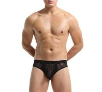 Malla para hombre, tanga, ropa interior sexy gay cómoda, tangas masculinas, transpirables, de baja estría, ropa interior erótica, correa deportiva, ropa interior deportiva para deportes 2025, Negro