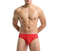 Malla para hombre, tanga, ropa interior sexy gay cómoda, tangas masculinas, transpirables, de baja estría, ropa interior erótica, correa deportiva, ropa interior deportiva para deportes 2025, rojo, XL