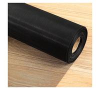 Malla para ventanas, Malla de pantalla ventana fibra vidrio for tamaños múltiples multicolores puertas y ventanas(Black,0.8x2m)